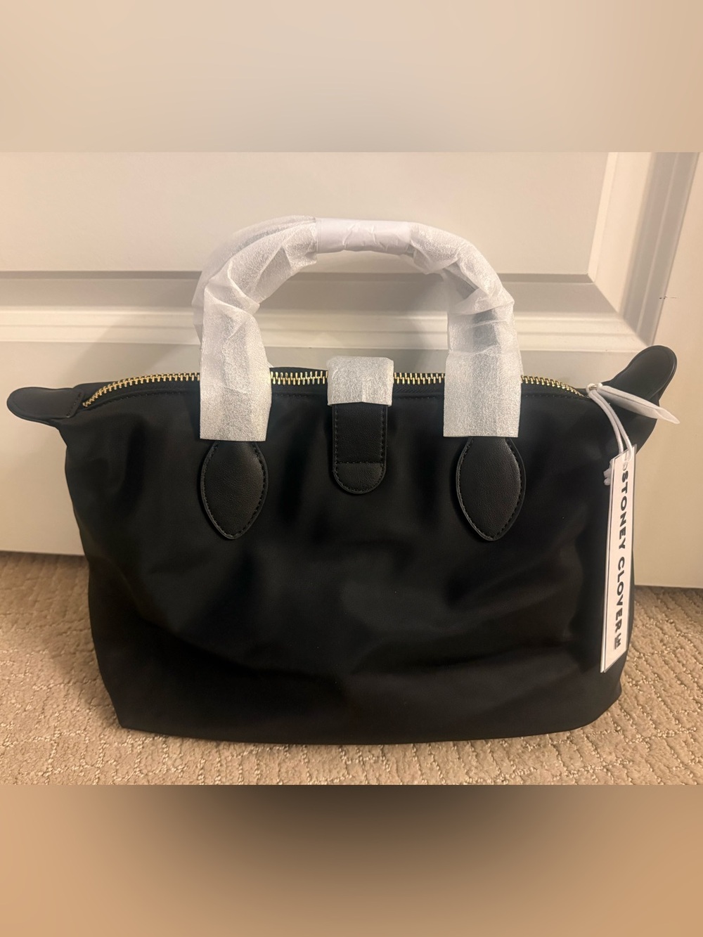 Stoney Clover Lane Black Pouchette Crossbody Bag 03 NWT - Picture 3 of 8
